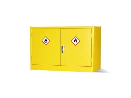 Yellow COSHH Cabinets - Stackable