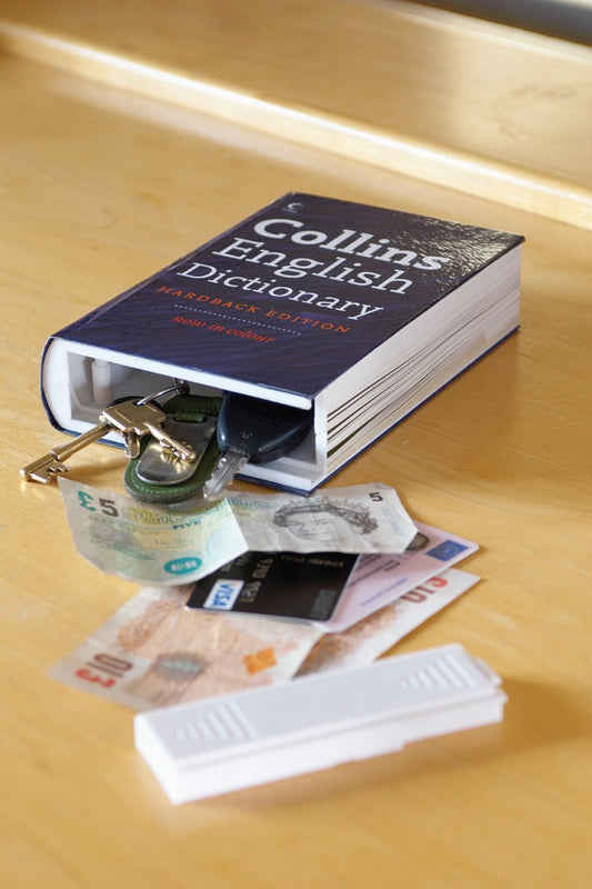 Safe Industrial - Store Book Safe, Collins English Dictionary Valuables Safe - Single