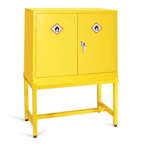 Specialist industrial COSHH Hazardous Subtance Cabinet Stands