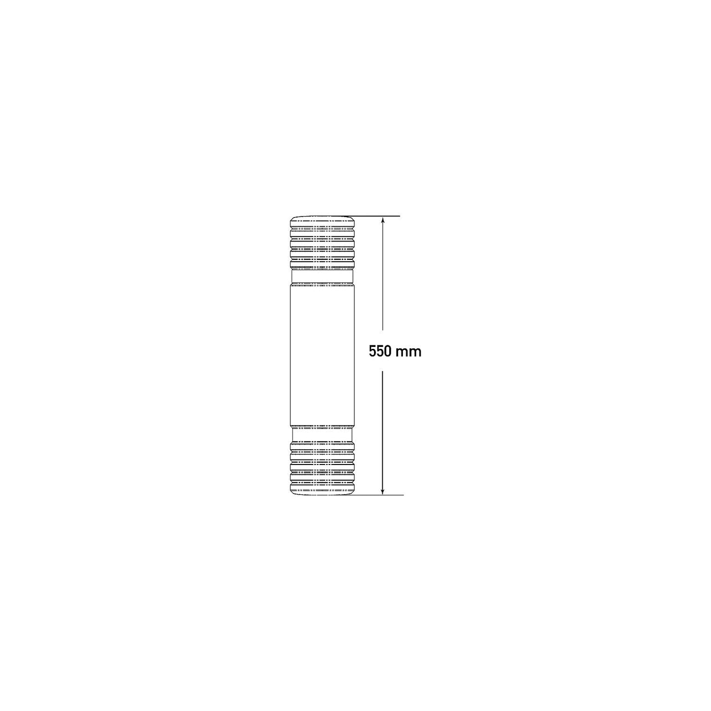 Column and post guard, height 550 mm