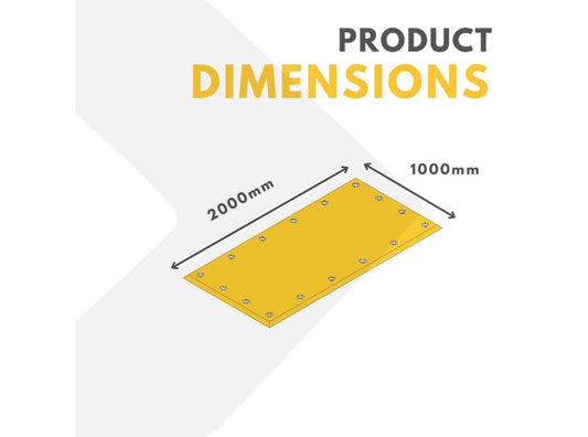 HGV Landing Plates 2000mm x 1000mm