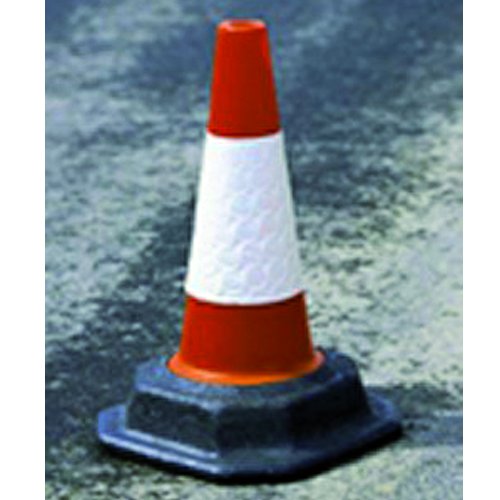 Traffic Cone TC2 46cm Recycled Base Reflective Sleeve