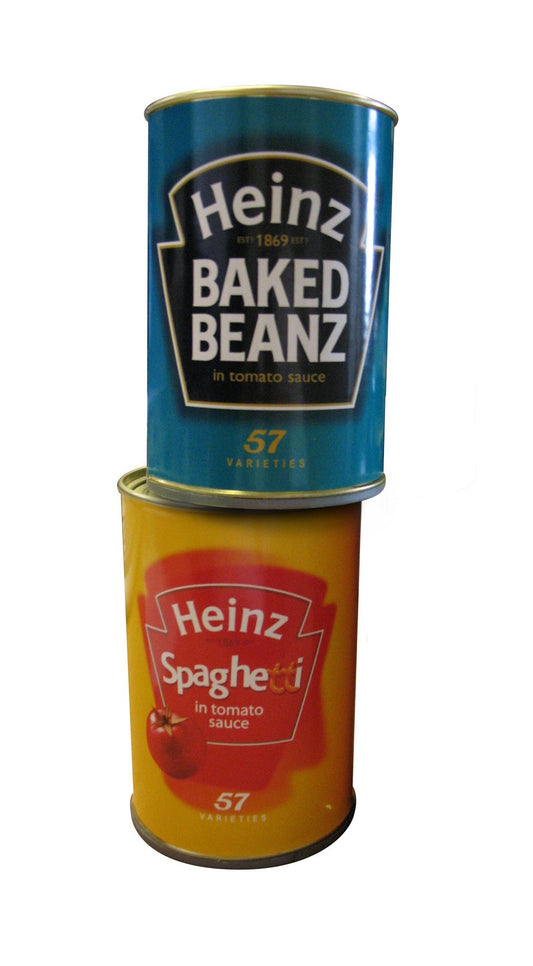 Decoy Safe Can, Heinz Tin Valuables Safe - Baked Beans or Spaghetti - Single Can