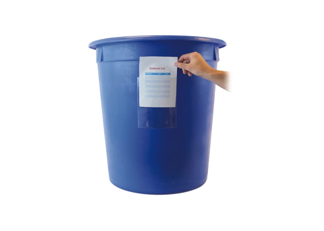 Self-Adhesive Backed Document Protection Pocket