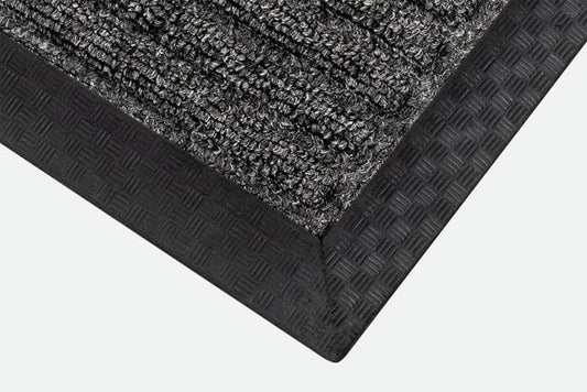 Blue Diamond Brushway Premium Rib Entrance Mat Charcoal 150cm x 90cm