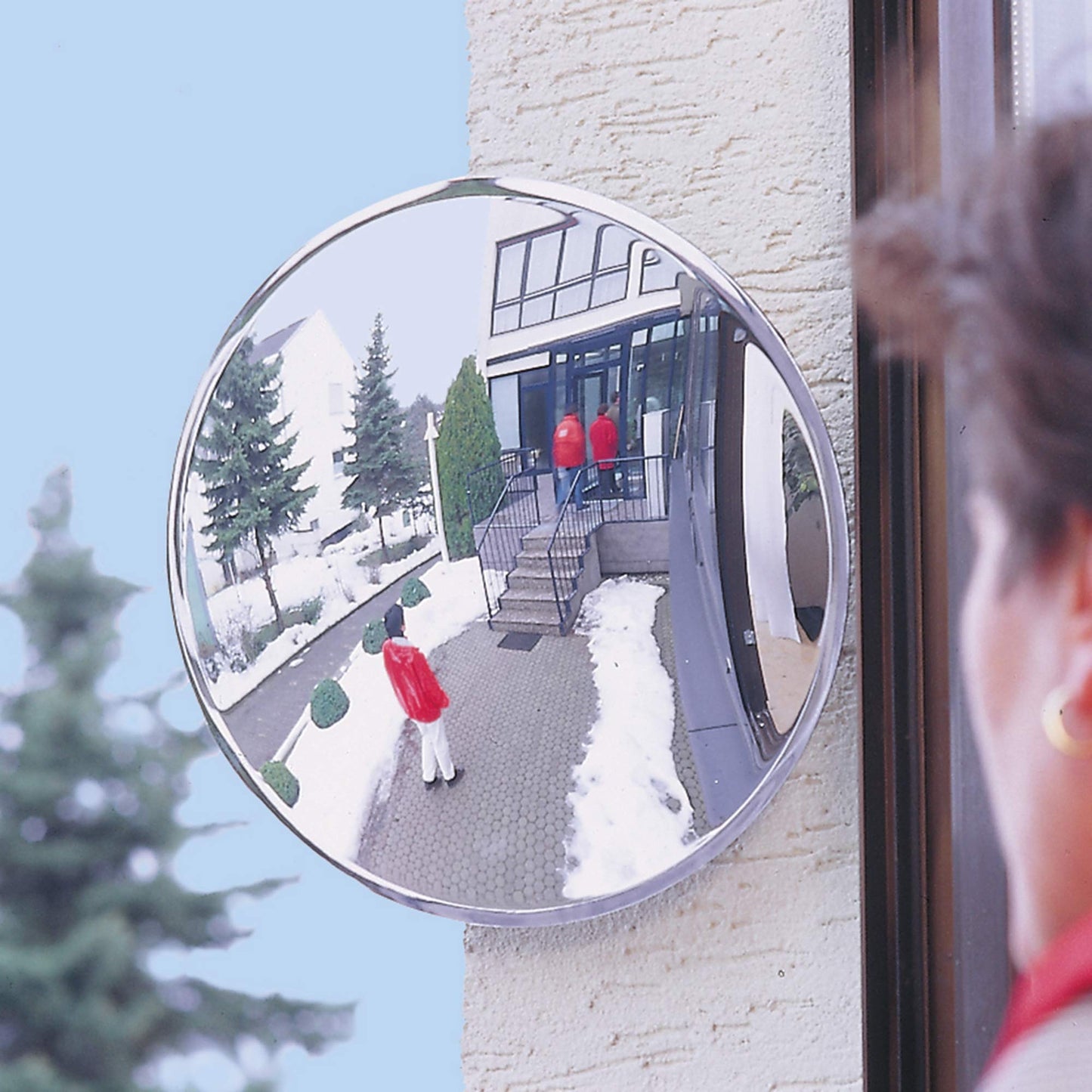 Acrylic Observation Mirror Diameter 600 mm for Indoor and Outdoor Use