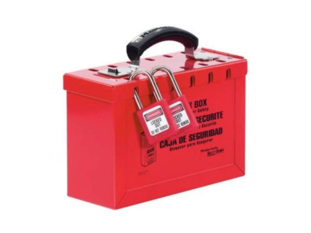 Masterlock Red Group Lockout Box