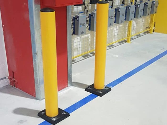 Impact Protection Post in Factory