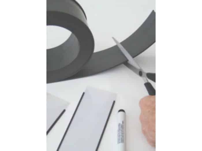 Cutting Magnetic Label Holders