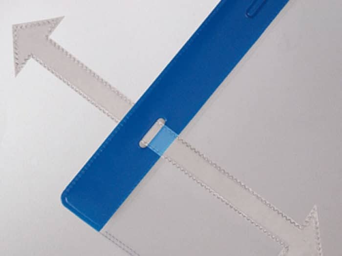 Weather Resistant Document Pocket Tie-On Fixing