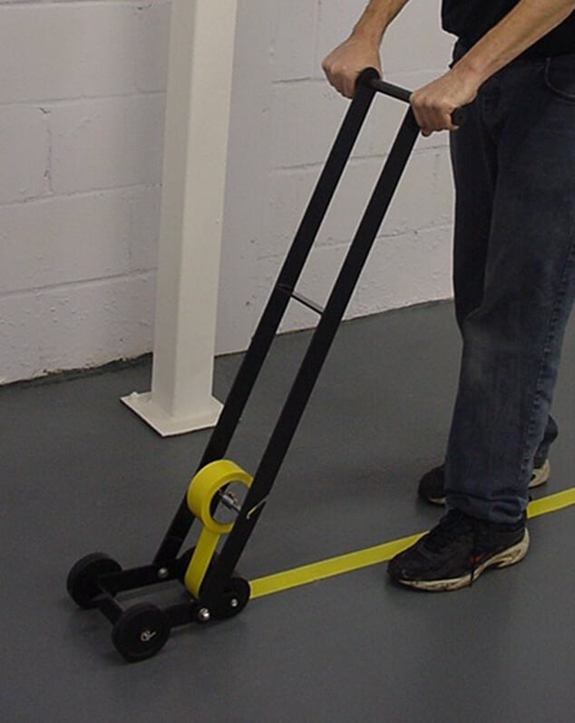 Floor Tape Applicator and Tape