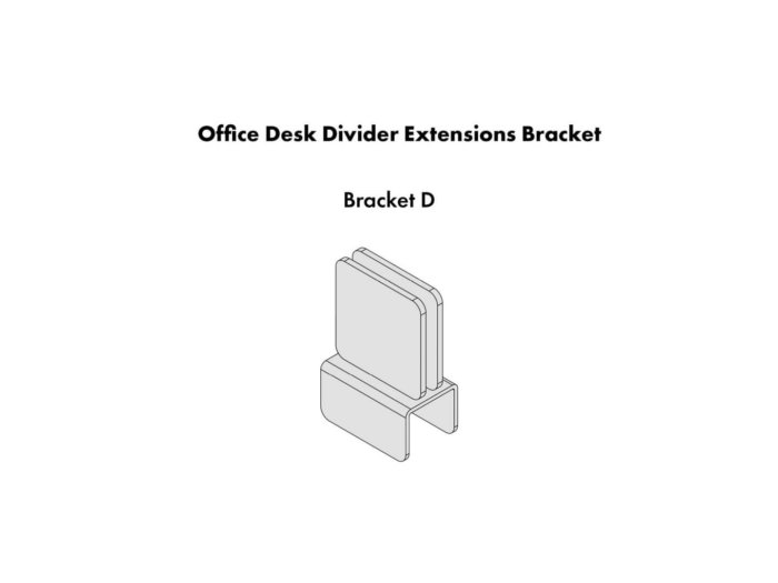 Office Desk Divider Extensions Bracket