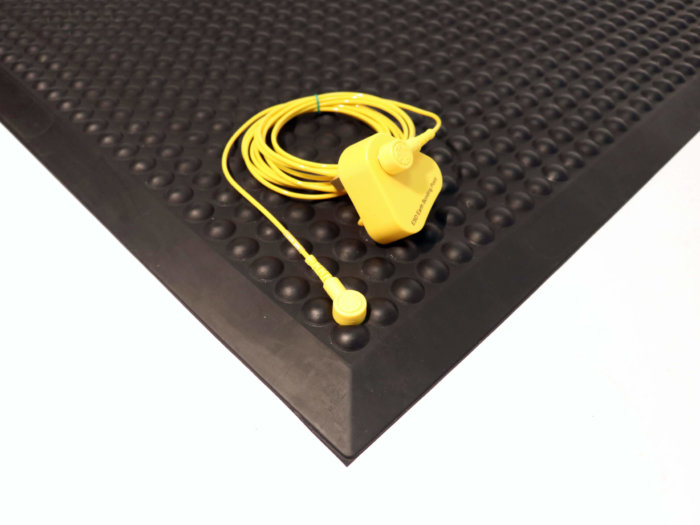 Cobaelite ESD Anti Fatigue Mat With Plug and Grounding Wire