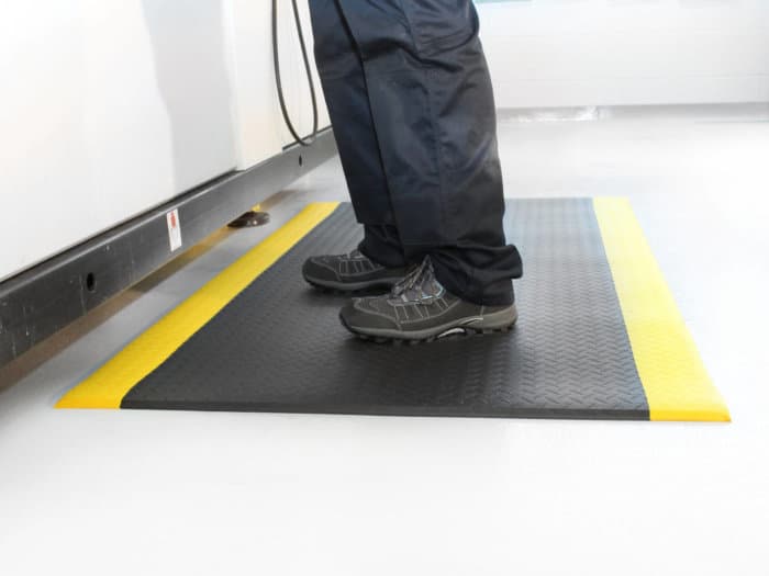 Orthomat Diamond Black Anti Fatigue Matting