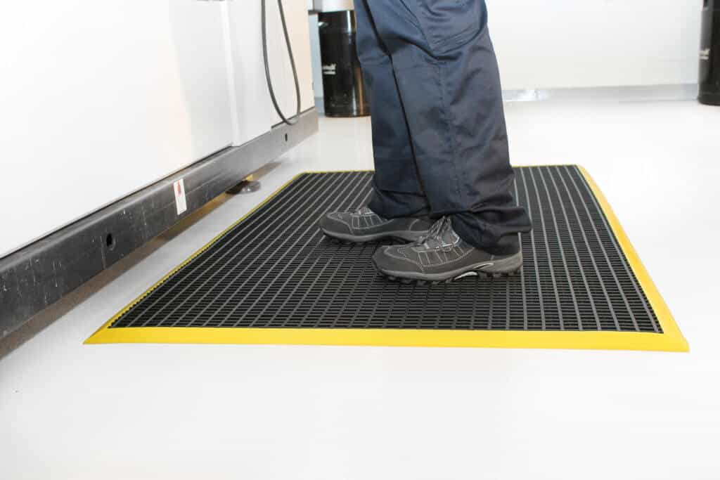 Workstation mats are important for winter safety and protection