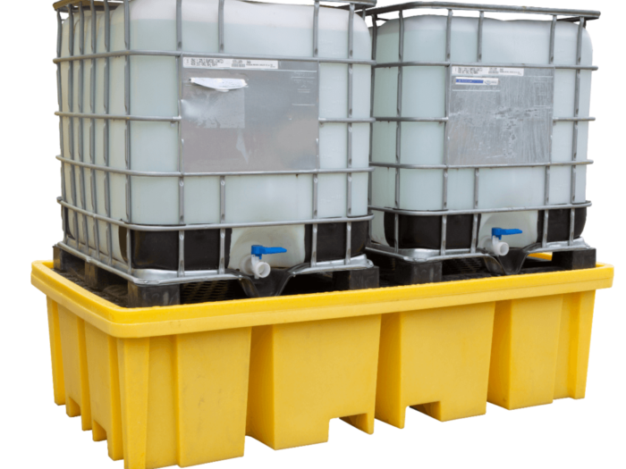 Double IBC Bund Pallet With Four Way Access