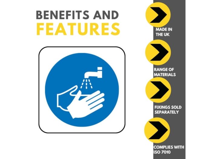 Wash Hands Symbol Sign - Benefits