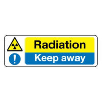 Radiation Keep away sign