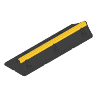 Black/Yellow Wheelstop