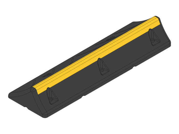 Black/Yellow Wheelstop