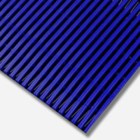 Interflex PVC Duckboard Anti-Slip Matting- Blue