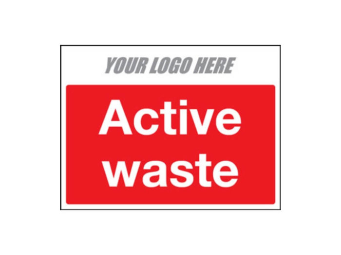 Active Waste Correx Sign