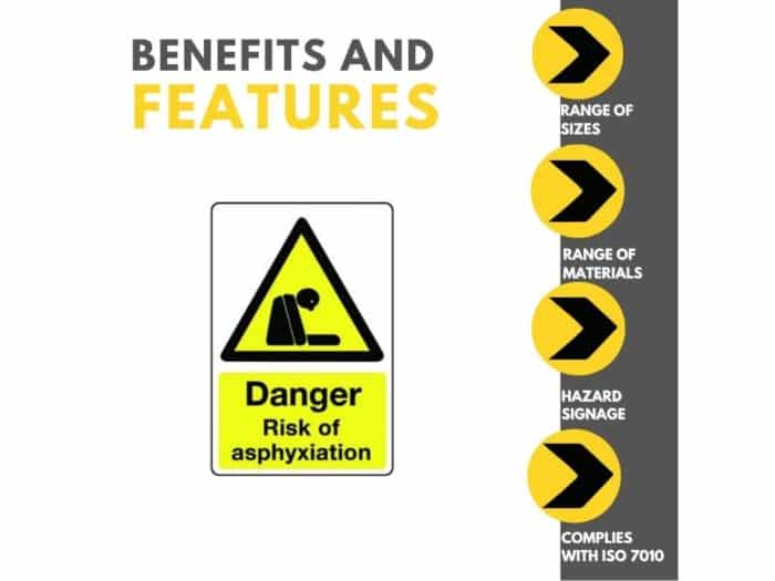 Danger Risk Of Asphyxiation Sign Benefits