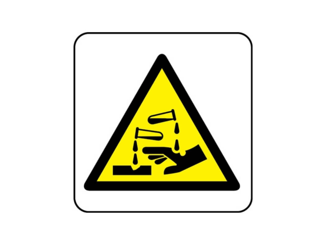 corrosive safety symbol
