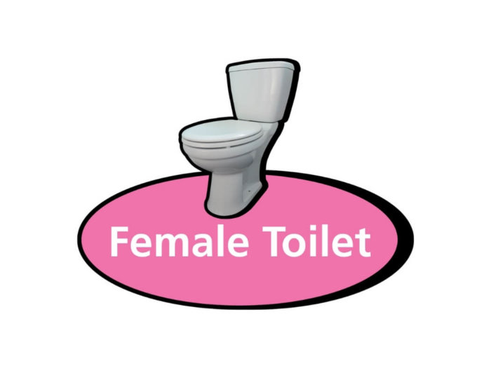 Female Toilet Sign – 300 x 320mm