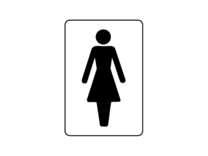 Female Toilet sign