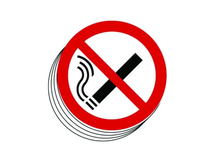 No Smoking Stickers