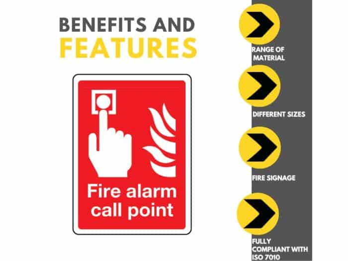 Fire Alarm Call Point Sign USP