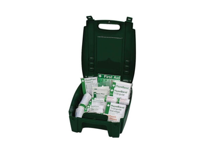 K10N 1-10 Persons Standard Catering First Aid Kit Open