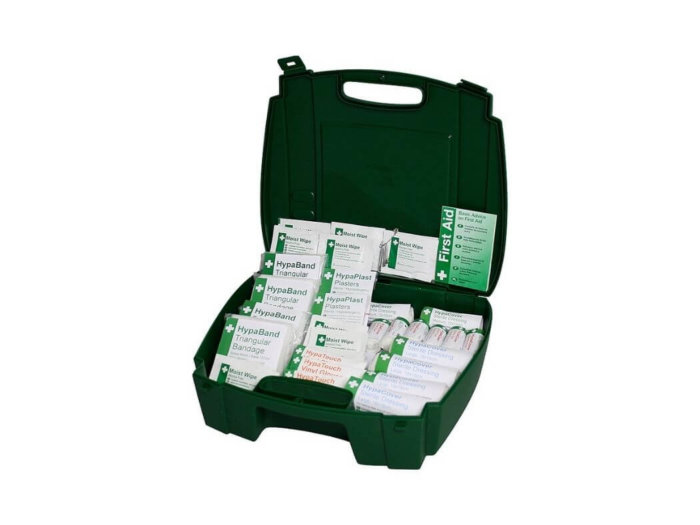 K50N 21-50 Persons Standard Catering First Aid Kit Open