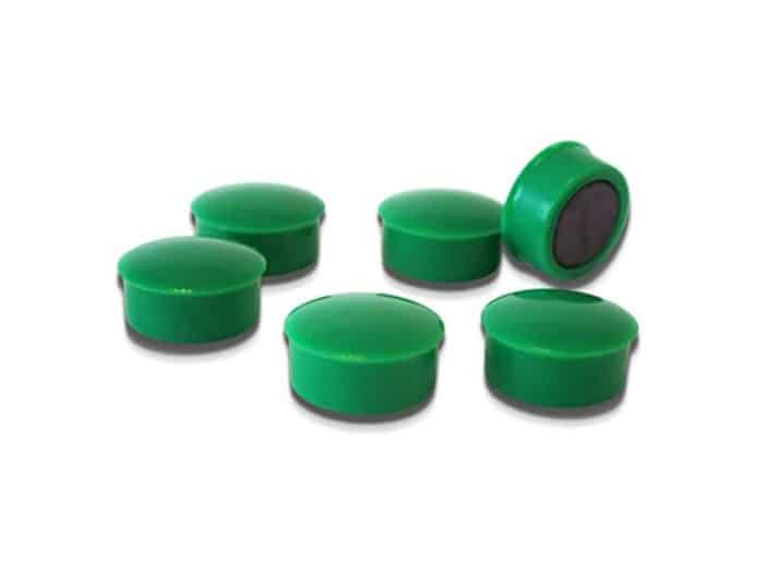 Green 10mm Memo Magnets