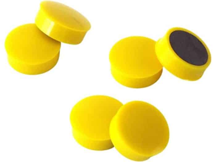 Yellow Memo Magnets