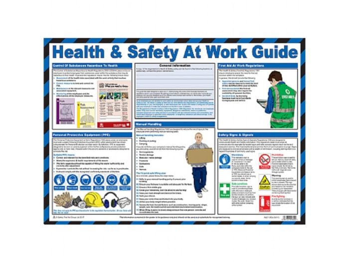 A2 Safety Posters - Health and Safety At Work Guide