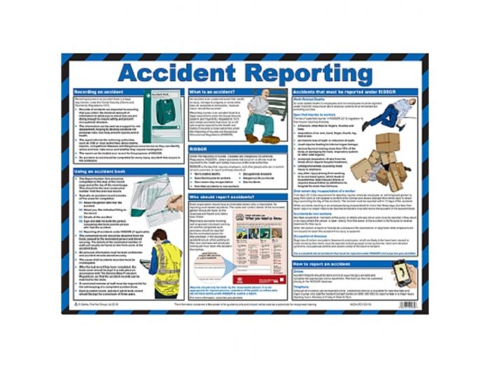 A2 Safety Posters - Accident Reporting Poster