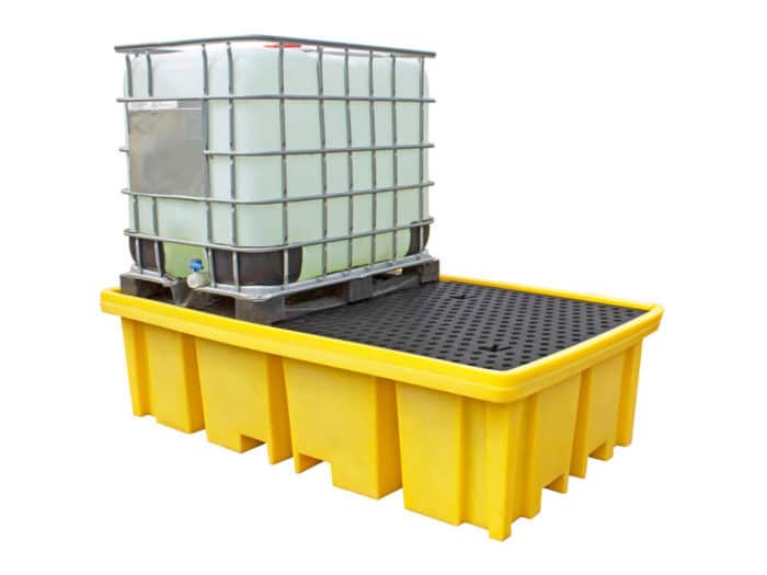 Double IBC Bund Pallet (With Four Way Access)