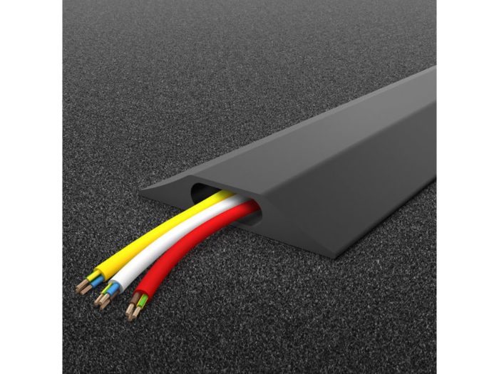 Cable Protector With Cables