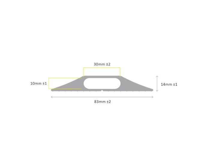 Cable Protector Dimensions 2 Channel