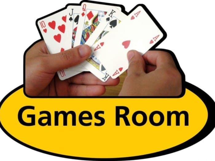 Games Room Sign - 300 x 320mm