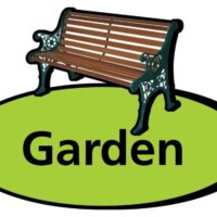 Garden Sign - 300 x 320mm