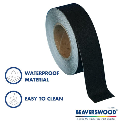 Beaverswood Self-Adhesive Steel Easy-Wipe Tape