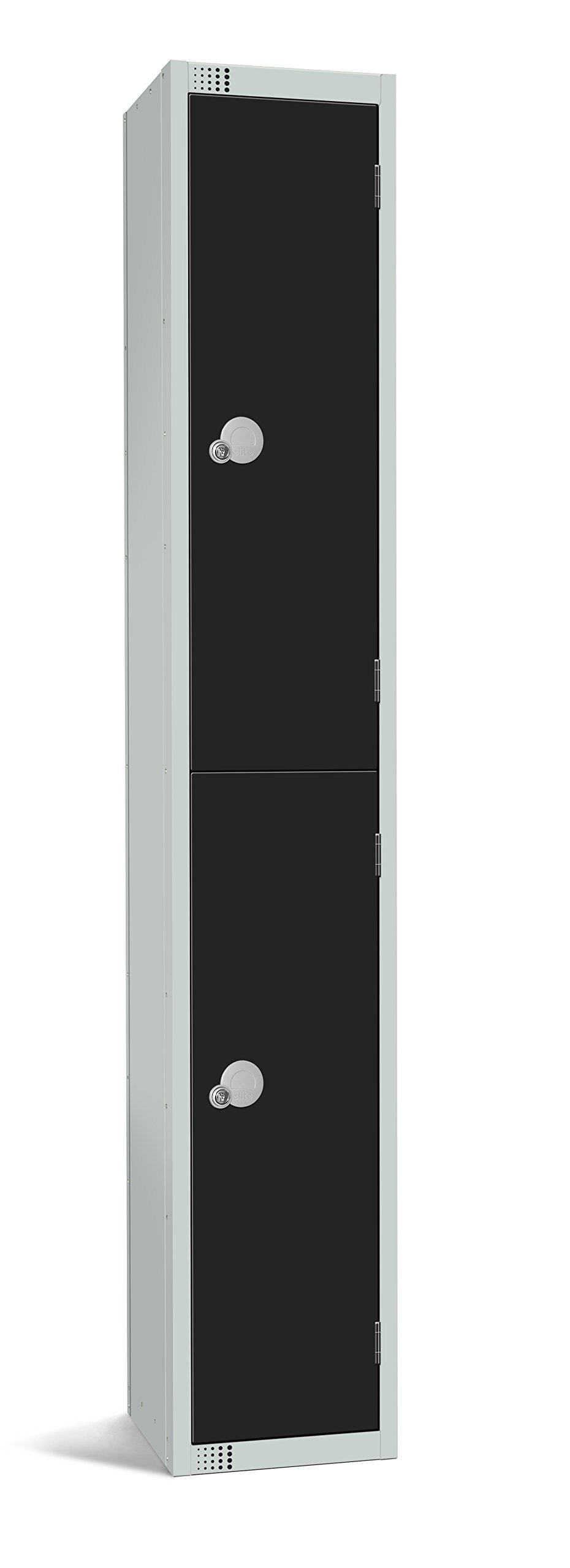 Two Door Compartment Locker - School Work Gym Storage Locker