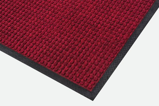 Blue Diamond Brushway Premium Rib Entrance Mat Red 120cm x 90cm