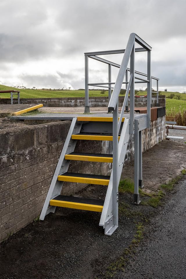 Anti-Slip GRP Stair Treads 55mm x 345mm