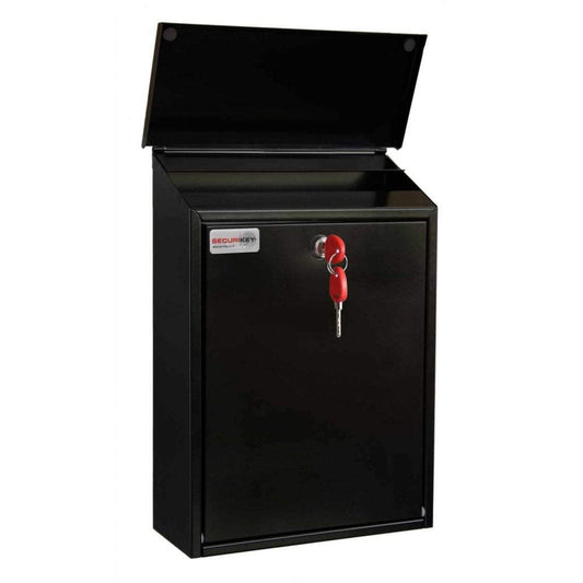 Securikey STANDARD SIZED SECURITY POST BOX – TOP LOADING