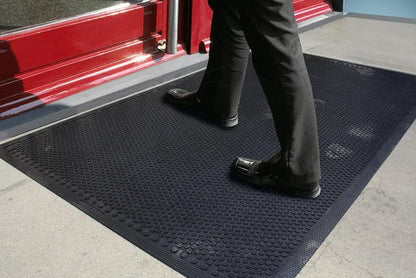 Safety Scrape Anti-Slip Matting Black 85cm x 150cm