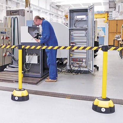 Belt Barrier in Workshop